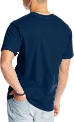 Men T-Shirt, Heavyweight Cotton Tee, 1 Or 2 Pack, Big & Tall - Image 2