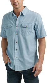 MenShort Classic Woven T-Shirt