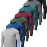 Men UPF 50 Sun Protection Long Sleeve Top