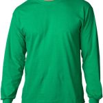 Men Essential Cotton Long Sleeve Crew Tee