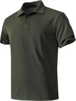 MenQuick-Dry  Shirts Short Sve Performance for Golf Tennis Daily Casual Collared T-Shirt